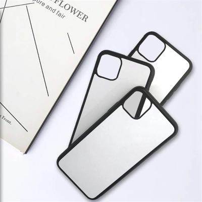 China new factory hot wholesale 2d sublimation Anti-drop seller new empty phone case tpu pc cover for iphone 11 pro max case for sale