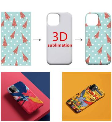 China High Quality Supplier Sublimation Phone Case 3D Shockproof Covers For iPhone 12 13 Pro Max For Xiaomi For Samsung Thermal Transfer Printing for sale