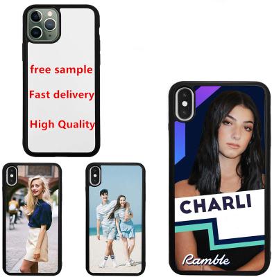 China high quality Anti-fall TOP for apple iphone13 2d sublimation phone case tpu sublimation masks phone case for sublimation printing for sale