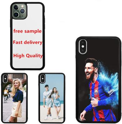 China high quality Anti-fall 2d sublimation shockproof white tpu phone case for samsung for iphone 12 case cover for sale