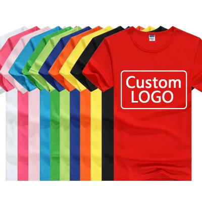 China High Quality 100% Cotton T Shirts Sublimation Wholesale Anti-Wrinkle T-shirts Plain Custom Printing Oversized White Blank T-shirt for sale