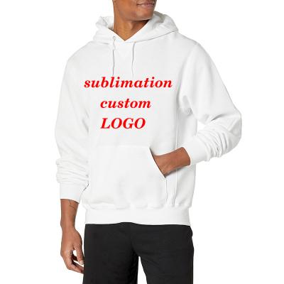 China wholesale high quality hoodie sublimation anti-wrinkle polyester hoodies men women plus size custom logo private label embroidery for sale