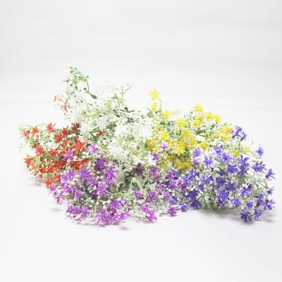 China Gypsophila Mutli Hand Held Flower Arrangement Hand Held White Bridal Flower Branches Flower Vase Mutli Colorful Gypsophila Bush for sale