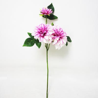 China Ambient in the Wedding Artificial Dahlia Flower Arrangement Centerpiece Silk Dahlia Flower Decor Wholesale Stockings for sale