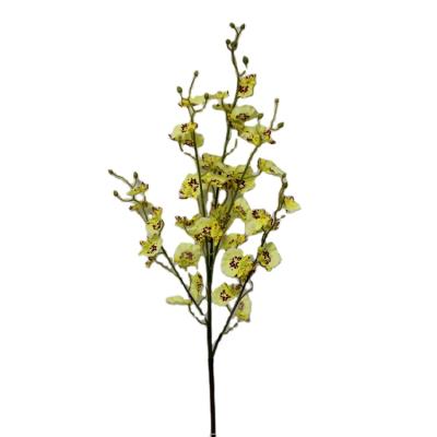 China High Quality Artificial Orchids Long Stem Home Artificial Flower For Garden Landscape Wedding Decoration Flowers Artificial Silk Orchids Plants Flowers for sale