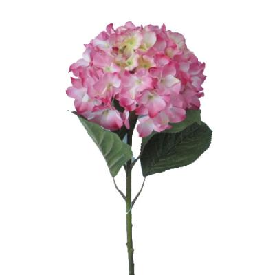 China Realistic Handmade Wholesale Cloth Hydrangea Home Table Decoration Artificial Flower Wedding Environmental Hot Selling Daily Decoration for sale