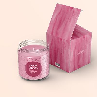 China Recyclable Wholesale Custom Luxury Printing Packaging Candle Boxes for sale