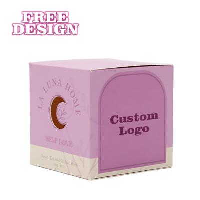 China Recyclable Custom Wholesale Personalized Logo Design Half Skin Care Printing Cardboard Box for sale