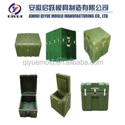 China Plastic Customized Roto Molded Plastic Military Cases for sale