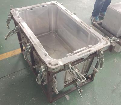 China aluminum foil casting/aluminum block cooler rotation casting mold for sale