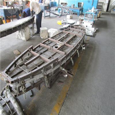 China Aluminum Customized Boat Aluminum Rotomold Through Rotation Mount for sale