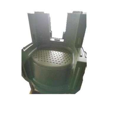 China Cast Aluminum Foldable Rotating Chair Mold With HDPE Material for sale