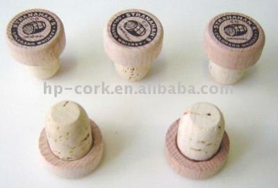 China Strong Vodka Leak Top Cork Sealing Stoppers for sale