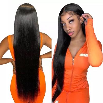 China Straight 30 32 34 Density Straight Full Hd Human Hair Wigs 250 Lace Front Wig 13x4 13x6 Inch Lace Frontal Wigs For Women for sale