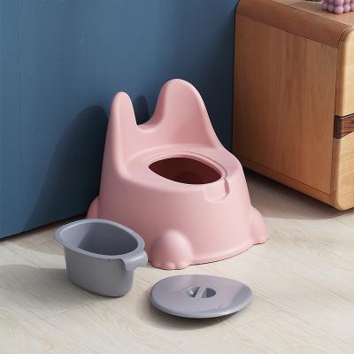 China Cartoon Shape Hot Sale Cartoon Kids Potty Chair Baby Plastic Seat Toilet for sale