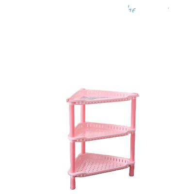 China Modern Plastic Storage Rack Bathroom &Kitchen Storage Rack Durable And Shelves Thickness3-4 Storage Rack for sale