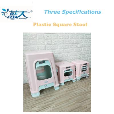 China Modern plastic square chair for sale