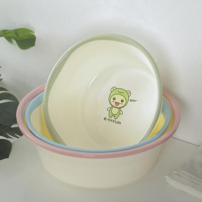 China High Quality Colored PP Bathroom Plastic Product Hand Wash Basin for sale