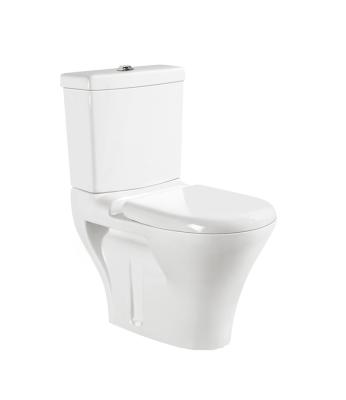 China Modern bathroom set European standard ceramic high quality tall mold 2 piece toilet quality craft power toilet for sale