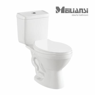 China Washdow Modern Two Piece Toilet Trap WC Sanitary Ware Floor Standing Toilet for sale