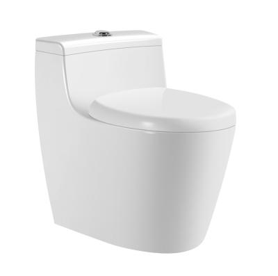 Chine Modern Ceramic Bathroom Sanitary Commode Toilet Wc New Arrival Siphonic Flush One Piece Toilet à vendre