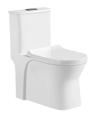 China Modern Classic Design One Piece Inodoros Ceramic Sanitary Ware Attach Commode Ceramic Toilet Bowl for sale