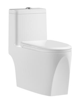 China Wholesale 1 Piece Bathroom Ceramic Double-Flow WC Diamond Oval Floor Commode Toilet Ceramic Toilet Toilet Bowl Trap S zu verkaufen