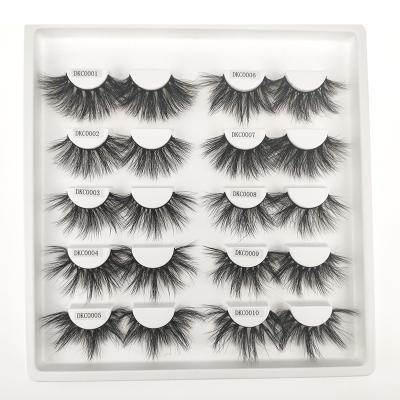 China Full volume 25mm mink eyelash seller custom 3d logo hand made eyelash with magnetic box 3d 25mm mink lahes for sale