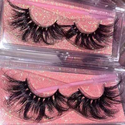 China Natural soft eyelash create crazy private label 3d mink eyelashes with custom box high quality mink eyelashes branded boxes for sale