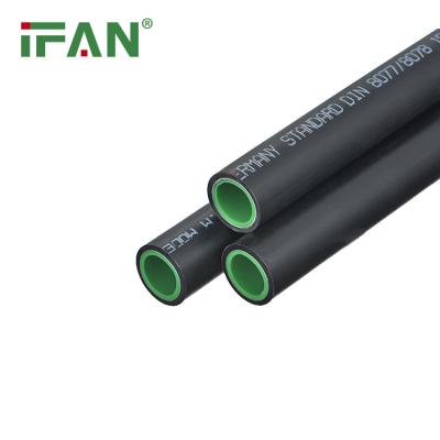 China Pressure Resistance Pipe Factory PPR Pipe Sizes Diagram 20mm 25mm PPR Pipe Sizes High Strength Plastic Aluminum 32mm for sale