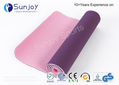 China Sunjoy Home Exercise TPE Yoga Mat Gym usage mate Workout Sports Non Slip Custom Eco Friendly Fitness Branded Yoga Matt for sale