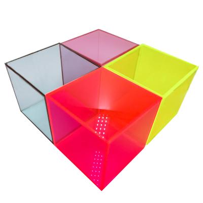 China / Square Pmma Acrylic Box Competitive Price Acrylic Food Storage for sale