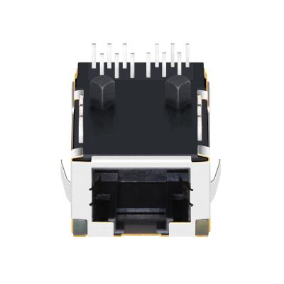 China Widely Used Modular PCB Jack Magnetic Price Rj 45 Guide Board Connector With Poe Socket Ethernet Rj45 Female Connector for sale