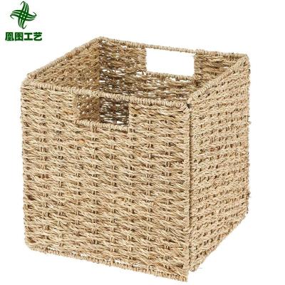 China HuangTu Sustainable Craft Sea Grass Vegetable Plankton Wholesale Baskets for sale