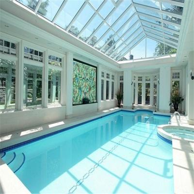 China Prefab Swimming Pool Roof Pool Covers Steel Roof Trusses for sale