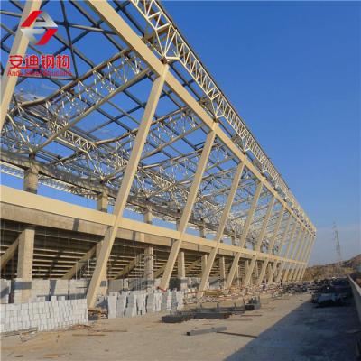 China Roof Trusses Steel Roof Truss Frame Truss Structure Airport Terminal for sale