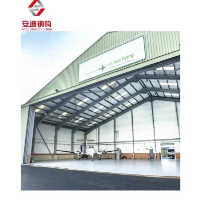 China Prefab Aircraft Hangar Factory Direct Sale Steel Structure Steel Structure Structural Covering Portal Hangar for sale