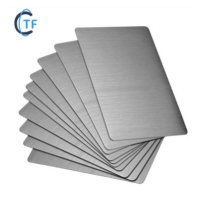 China Wuxi Factory Stainless Steel Plate Wire Drawing 201 Stainless Steel Plate 2b Stainless Steel Construction Sheet for sale