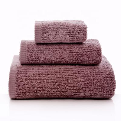 China Disposable Home Use Cotton Terry Hotel Luxury Quick Dry Soft Comfortable 100% Towel for sale