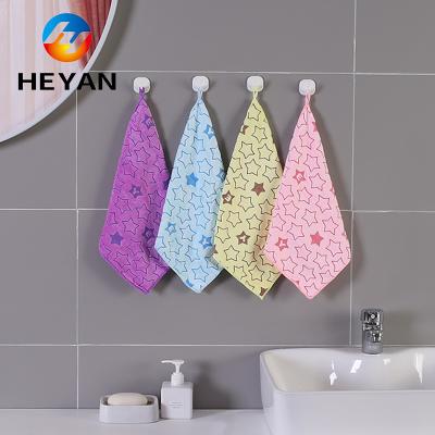 China Sustainable Five-pointed Star Microfiber Household Cleaning Towel Cleaning Cloth for sale