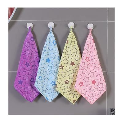 China Custom Multifunctional Kitchen Viable Rags Cute Wiping Rag Microfiber Cleaning Cloths for sale