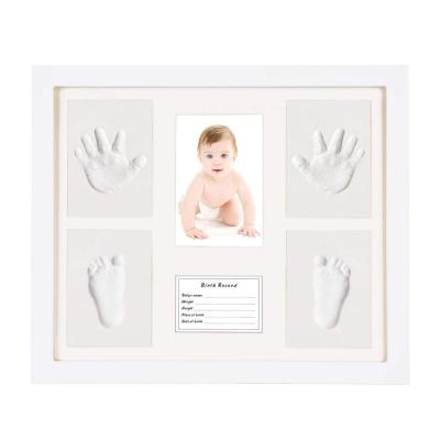 China Newborn Handprint Mold from Decoration Babyprints and Footprint Kit Baby Frame First Photo for Gift for sale