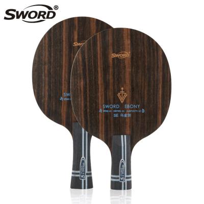 China Sword EBONY Table Tennis Blade Fast Attack Oing-Stink Ball 158*152 for sale