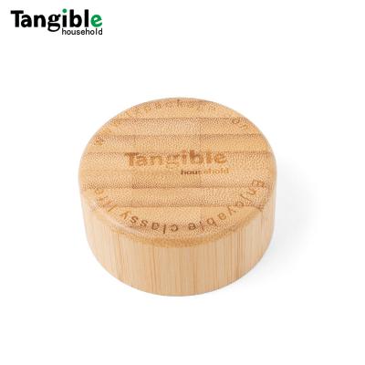 China Non Spill Outdoor Sports Portable Water Bottle Small Mouth Stainless Steel Insulation Cup Handle Water Cup Bamboo Wooden Cover for sale