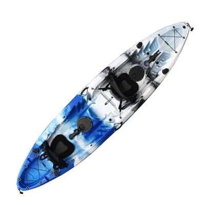 China Sit On Top Supply 2 Person Factory High Quality Professional Sit On Top Pedal Fishing Kayak for sale