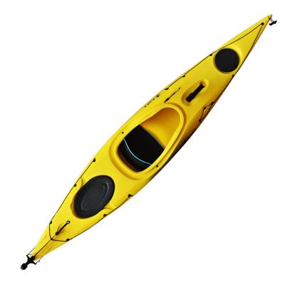 China Sit on Top Hot Selling Seahorse 385 Good Quality Tied Back 1 Seat Rotomolding Ocean Kayak for sale