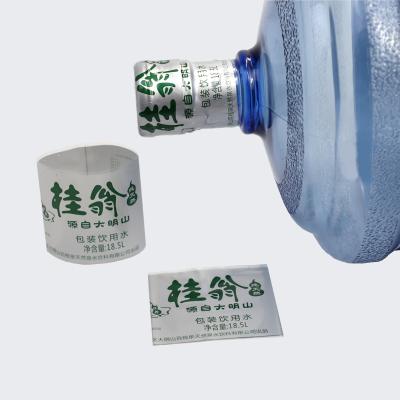 China Heat Sensitive PVC Heat Shrink Sleeve Label Wrap Bottle For 5 Gallon Water Cap Seal for sale