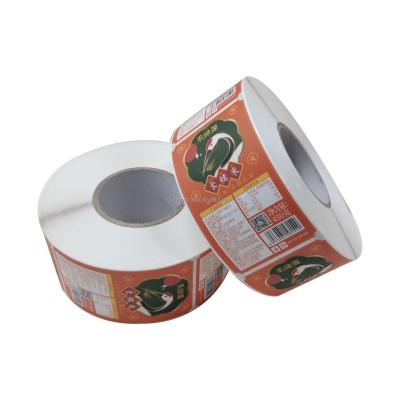 China Waterproof Best Price Printed Self Adhesive Label Sticker For Packaging for sale