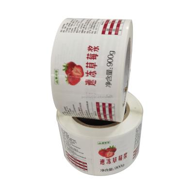 China Waterproof Printed Colorful Self Adhesive Label Sticker For Packaging for sale