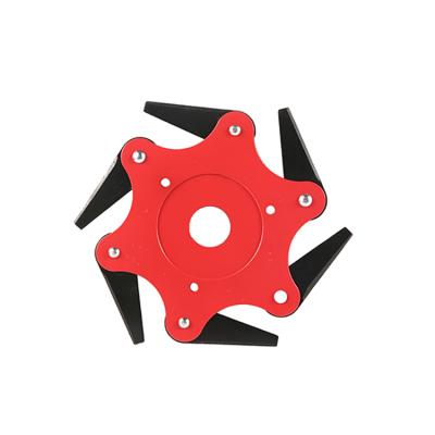 China energy & 65MN Lawn Mower Spare Part Grass-Cutter-Parts 6 Blade Trimmer Extracting Head for sale